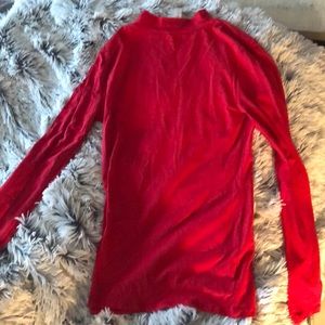 Red turtleneck Size M